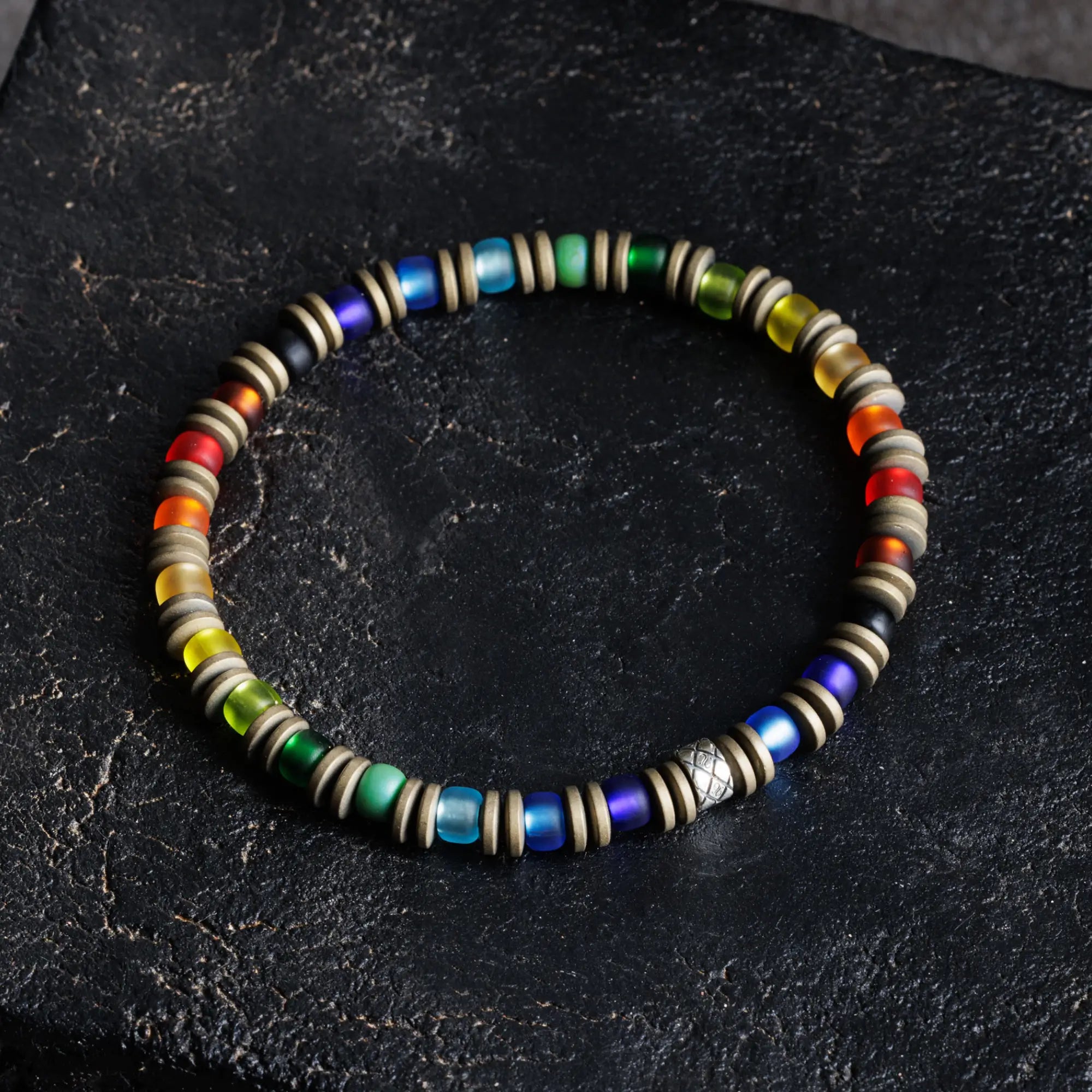 Hematite Bronze Bracelet VI (6mm)