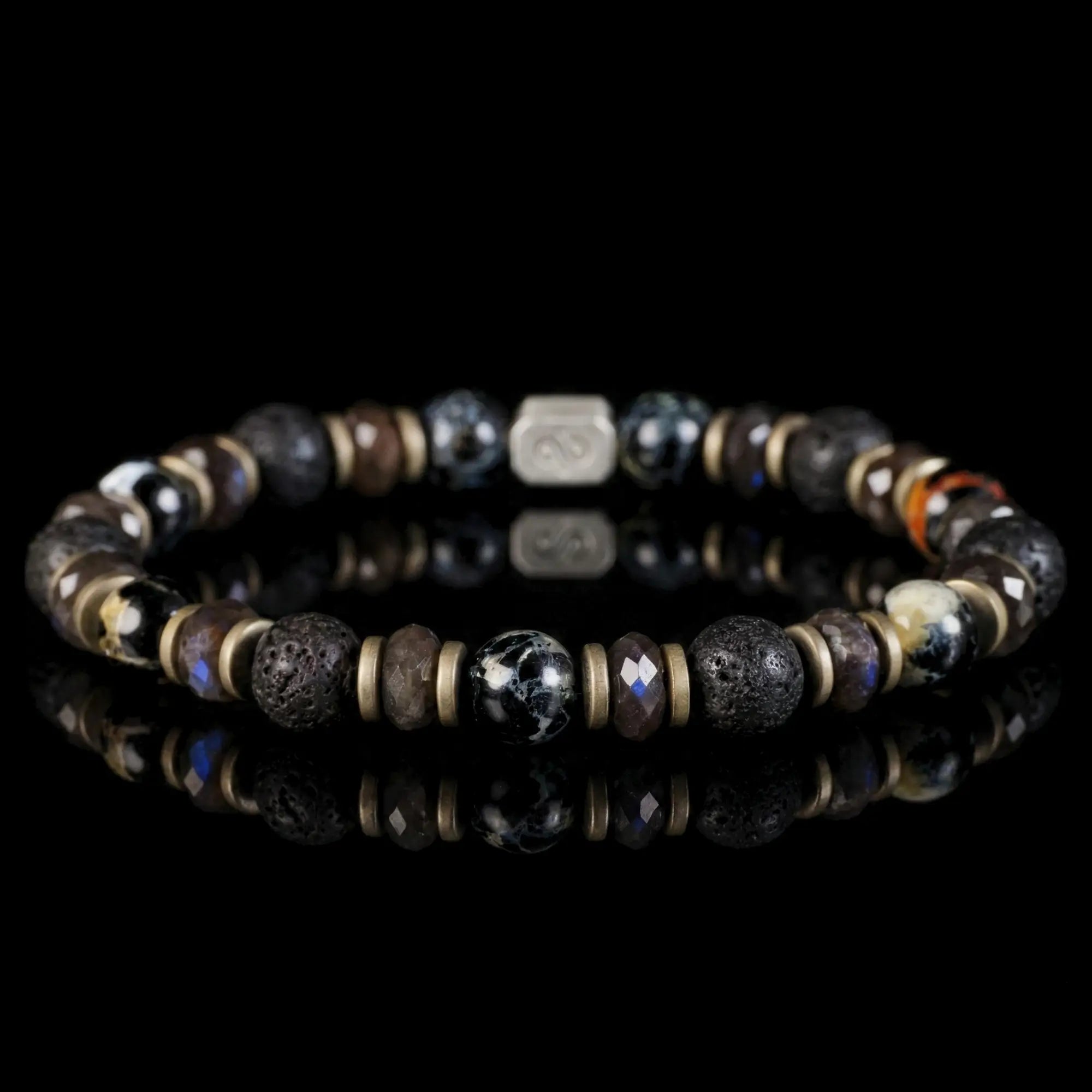 Black Dragon Vein Bracelet I (8mm)