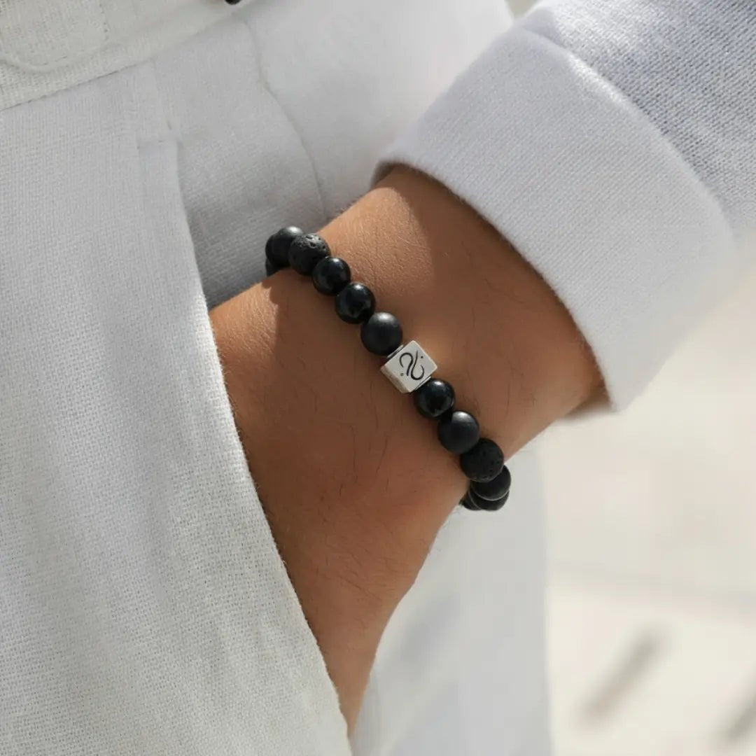 Black Mixed Bracelet II (8mm)