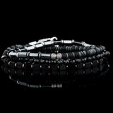 Black Wrap Bracelet I (4mm)