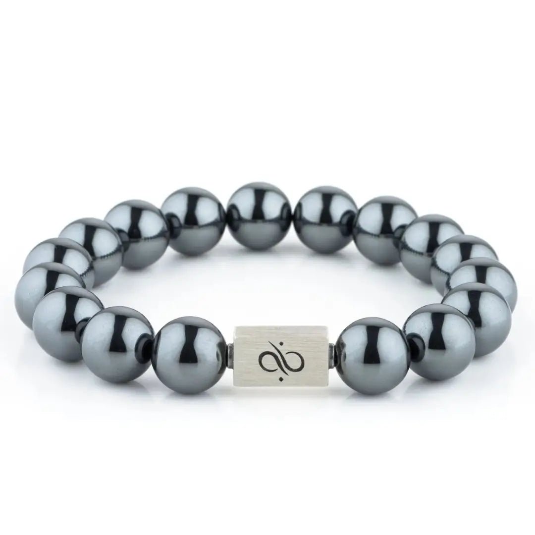 Classic Hematite Bracelet I (12mm)