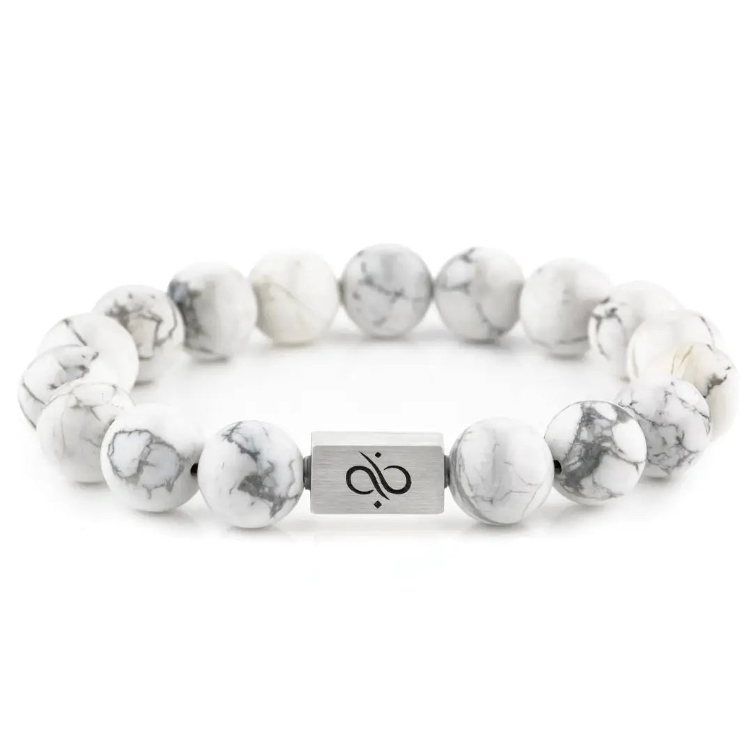 Classic Howlite Bracelet I (12mm)
