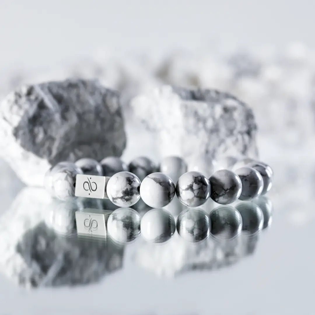 Classic Howlite Bracelet I (12mm)