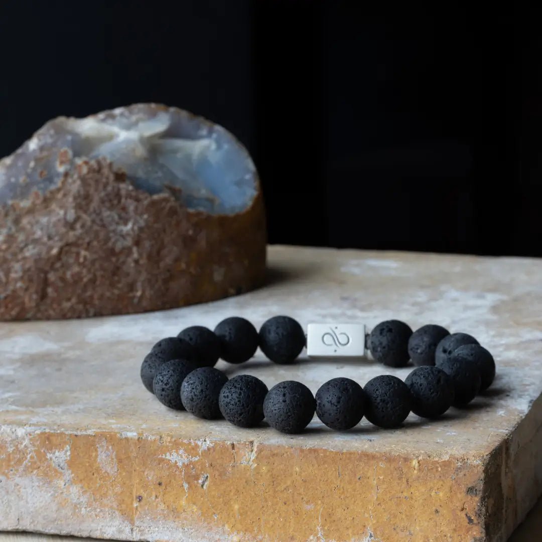 Classic Lava Bracelet I (12mm)
