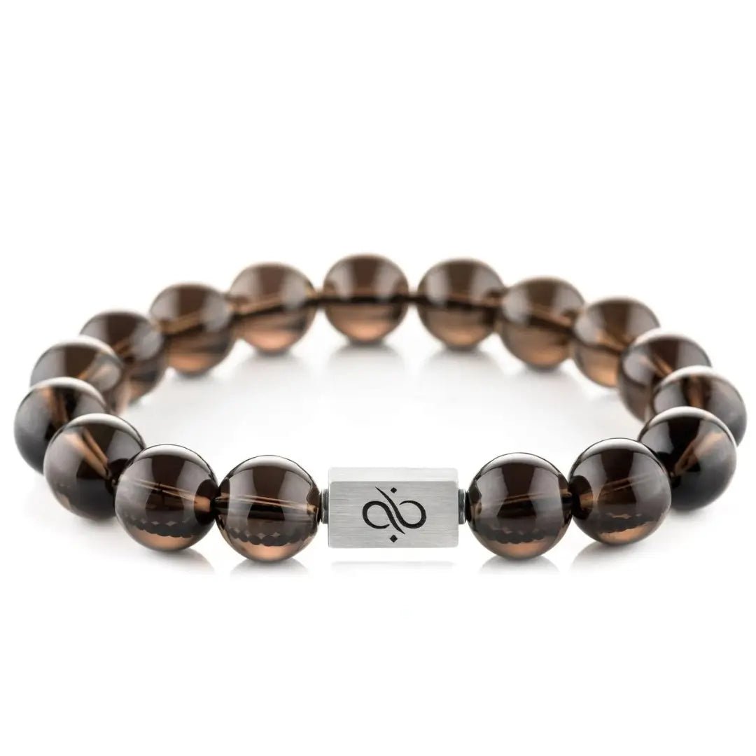 Classic Smoky Quartz Bracelet I (12mm)