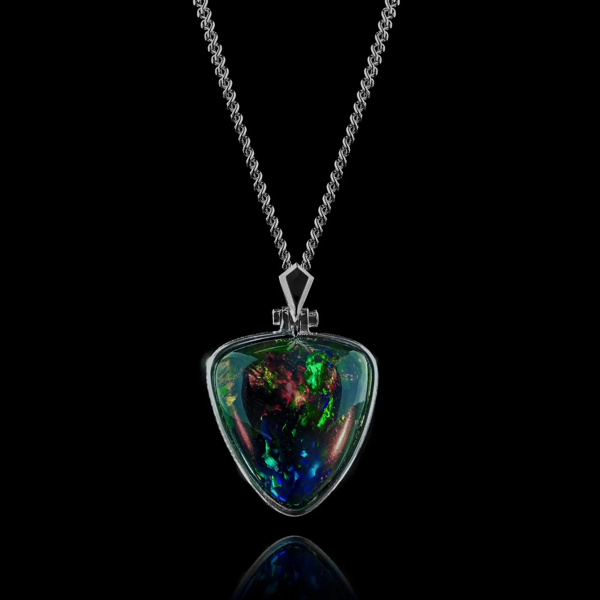 Ethiopian Honeycomb Opal Pendant 13.40ct (VII)