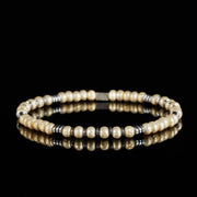 Hematite - Vanilla Bracelet I (4mm)