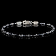 Raw Black Diamond - Black Spinel Bracelet II (2-2.5mm)