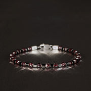 Red Garnet Bracelet XI (4mm)