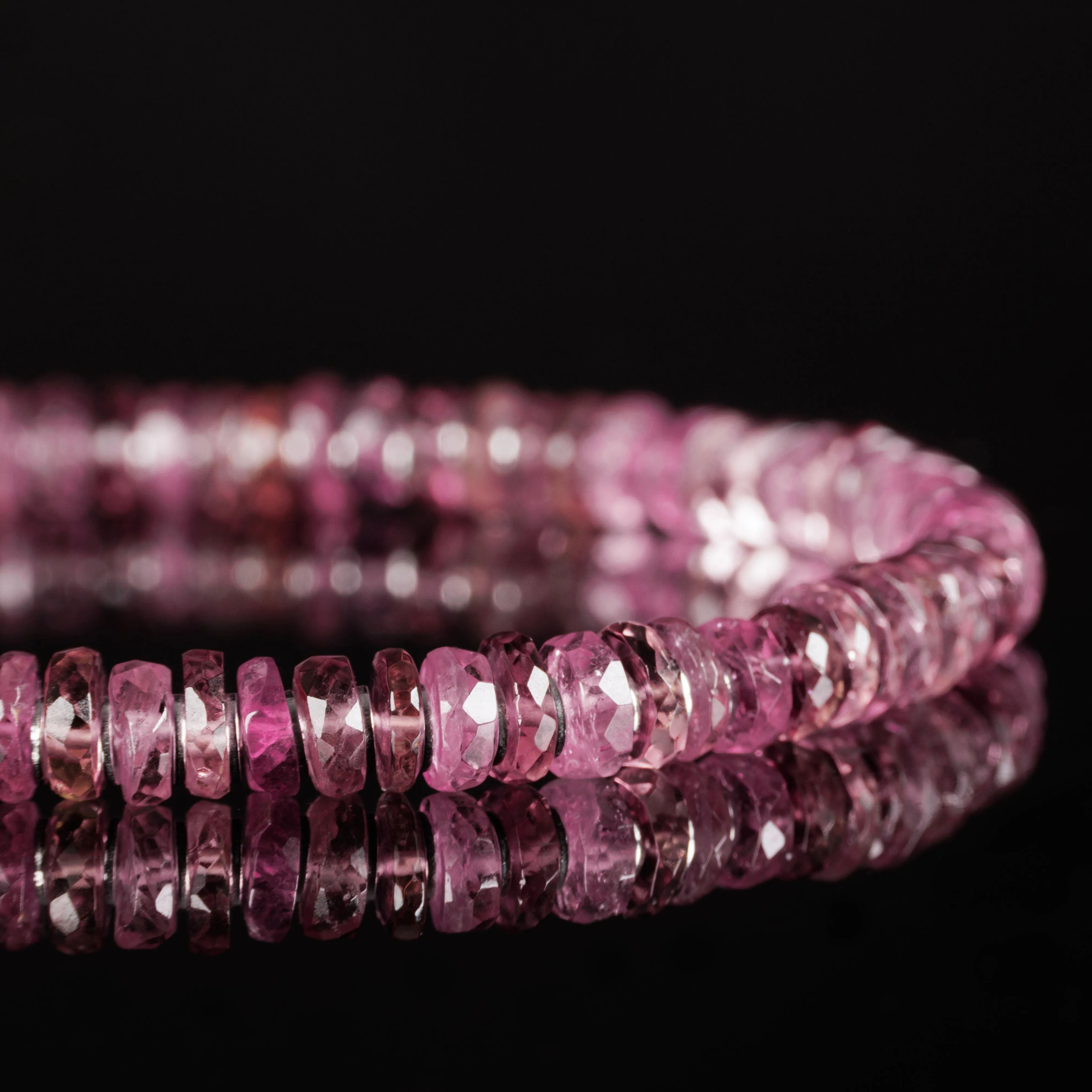 Pink Tourmaline Bracelet II (5mm)