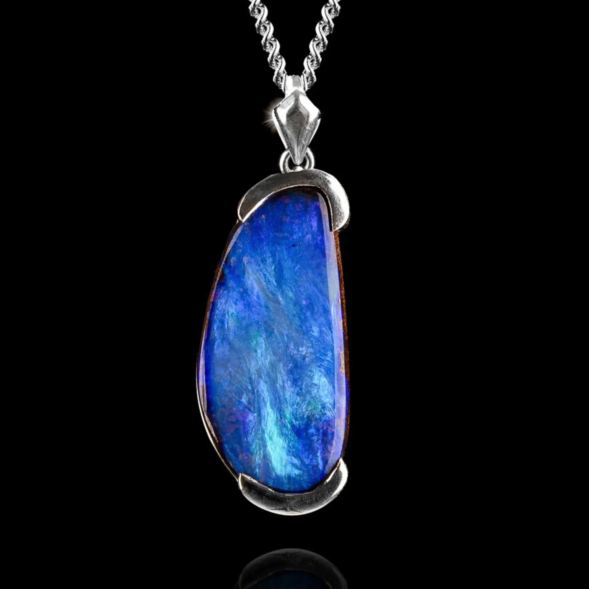 Australian Boulder Opal Pendant 5.60ct (XVII)