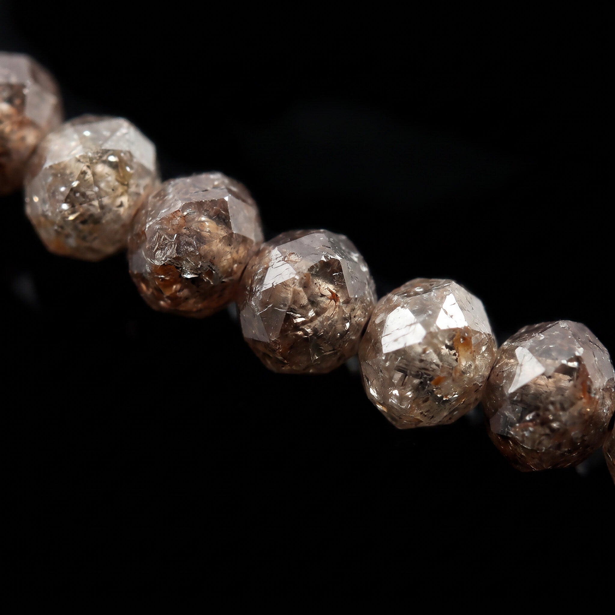 Red-Brown Diamond Bracelet 8 carat (2-3mm)