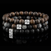 Bronzite Bracelet Bundle IV (8mm)