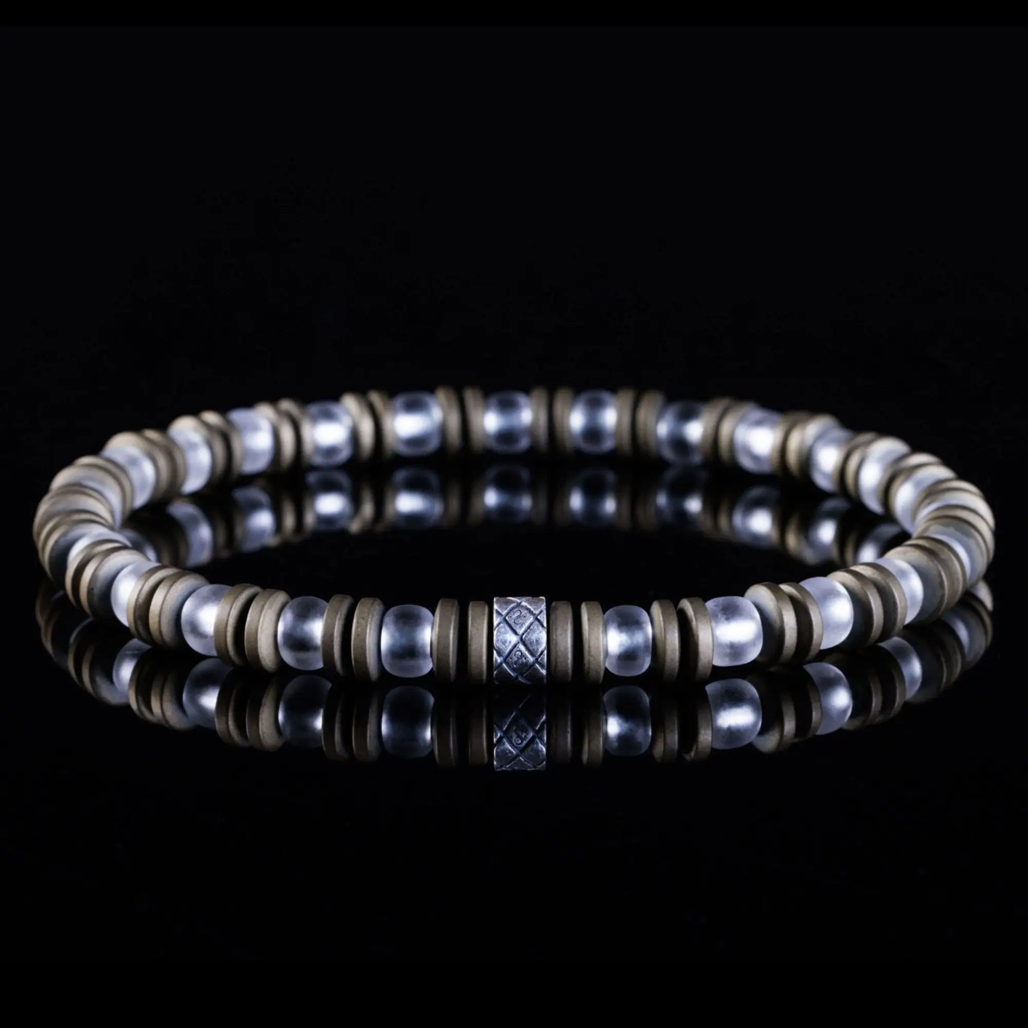 Hematite Bronze Bracelet VII (6mm)