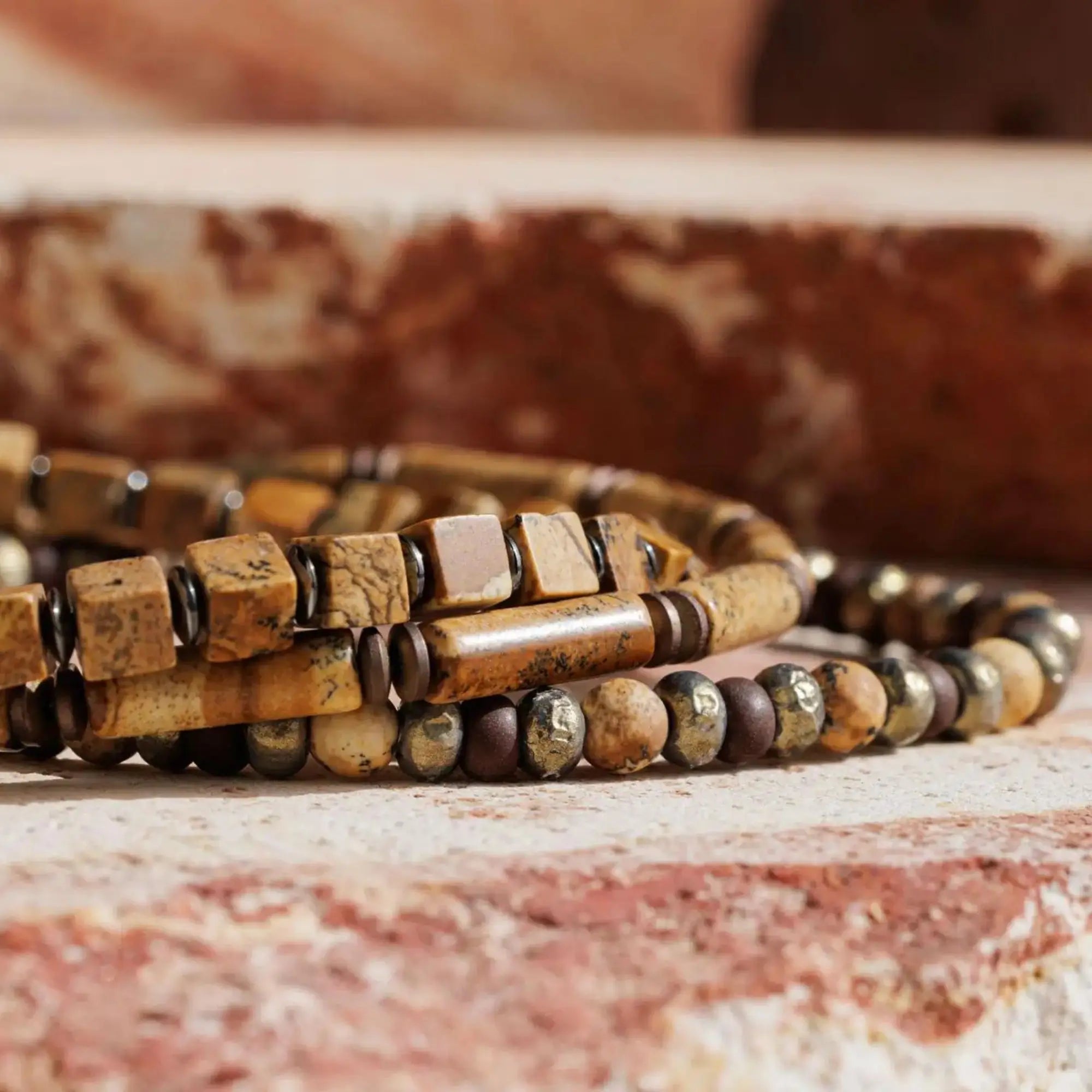Landscape Jasper Bracelet X (4mm)