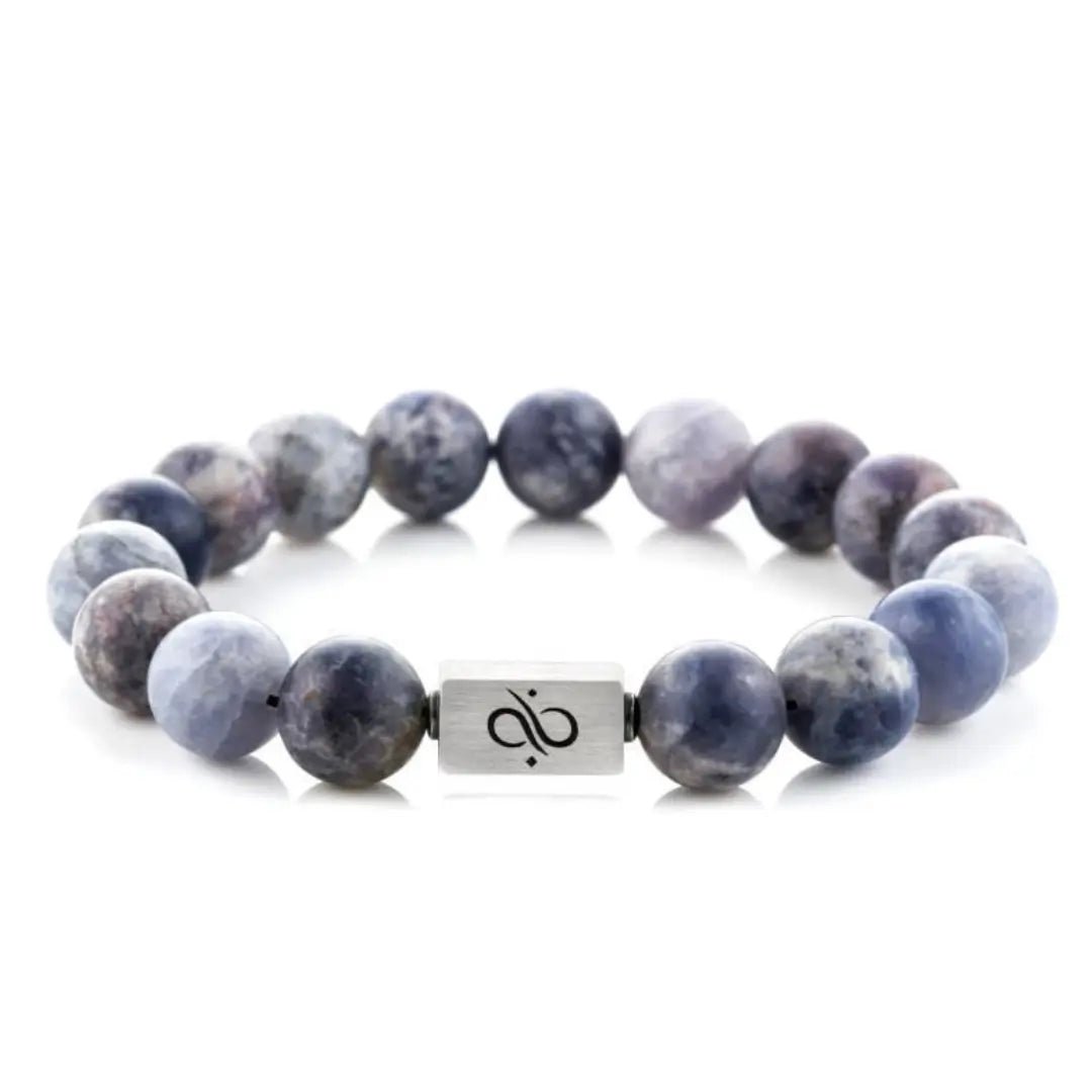 Matte Iolite Bracelet (12mm)