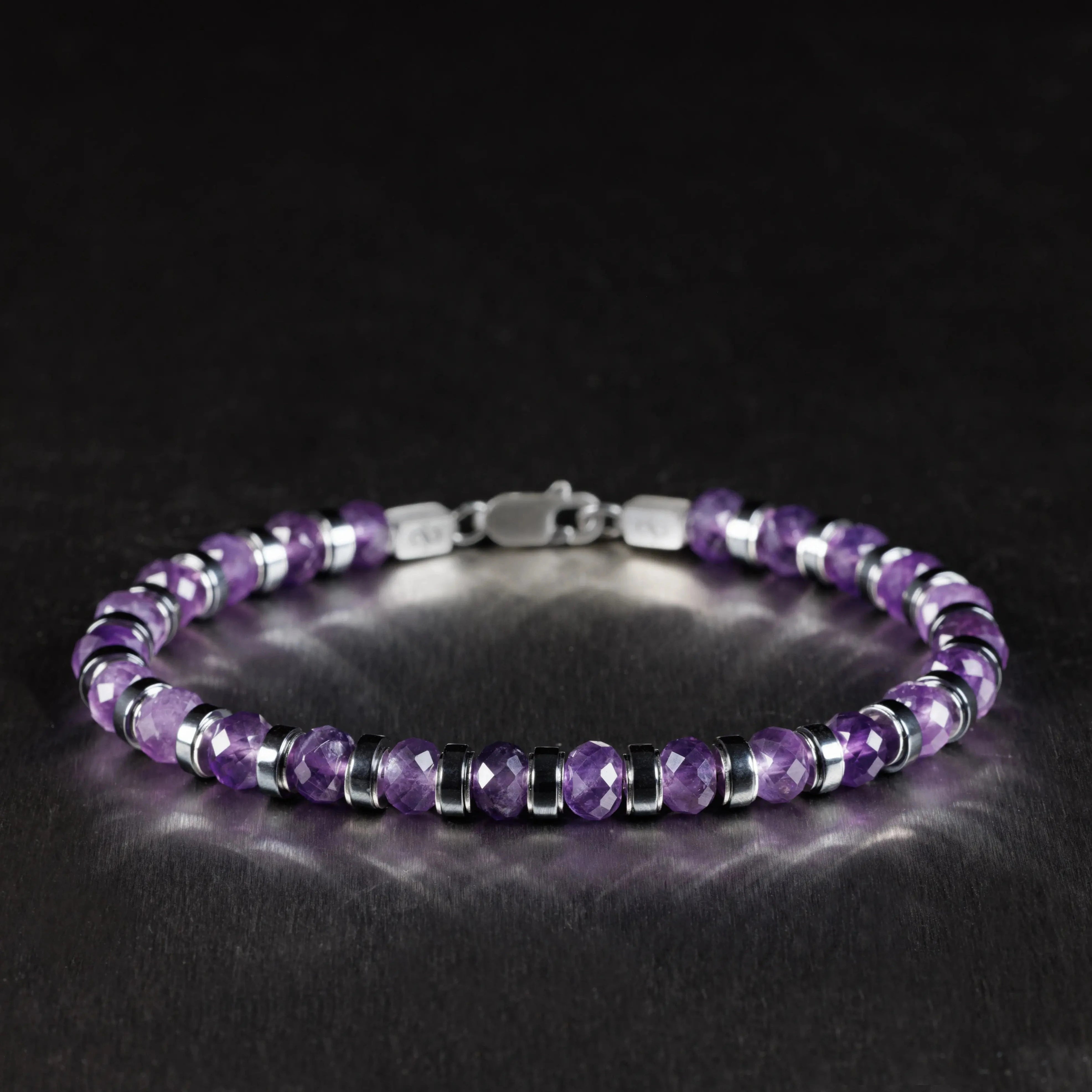 Amethyst-Armband I (6mm)