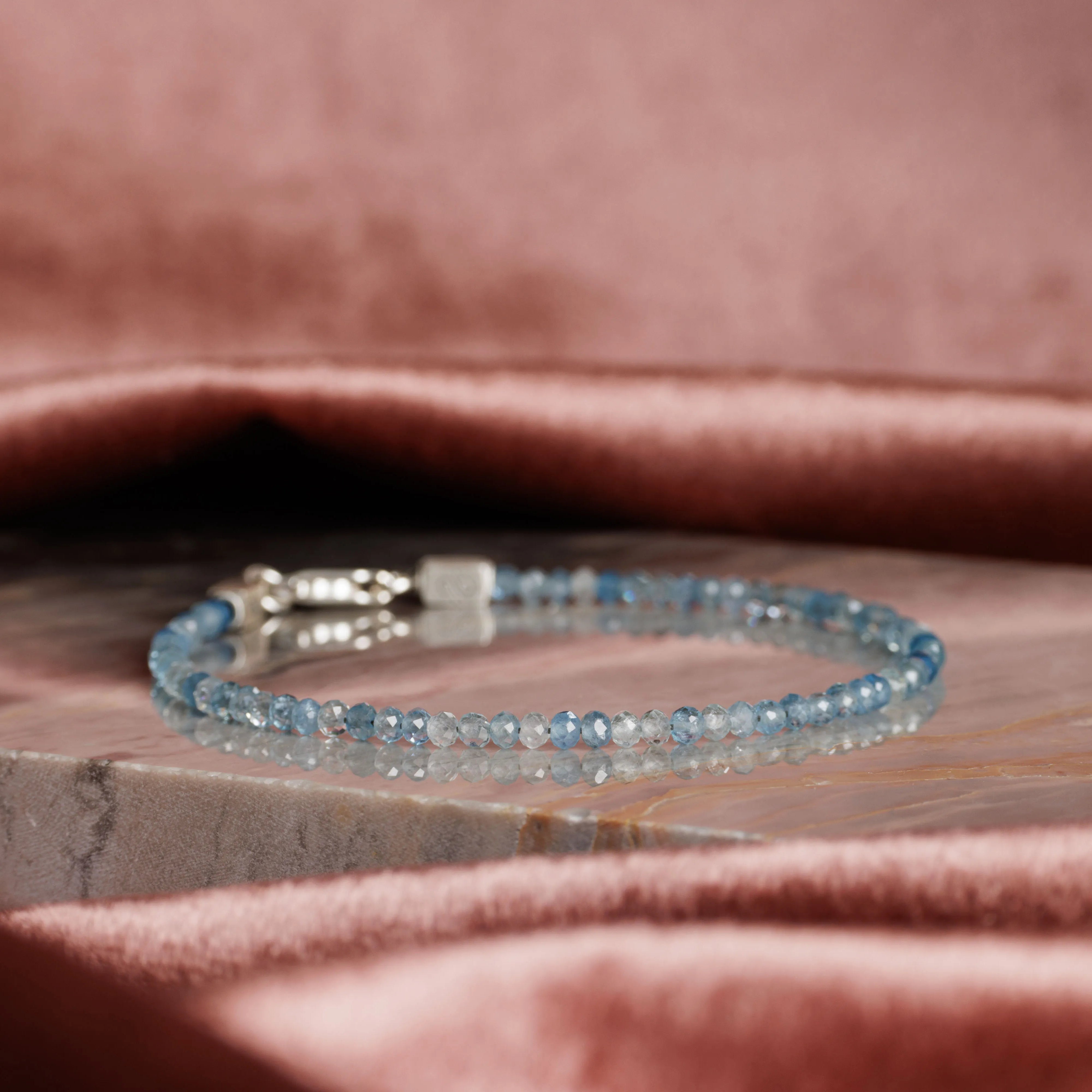 Aquamarine Bracelet XX (3mm)