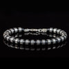 Armored Matte Onyx Bracelet VII (6mm)