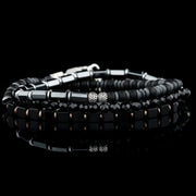 Black Wrap Bracelet I (4mm)