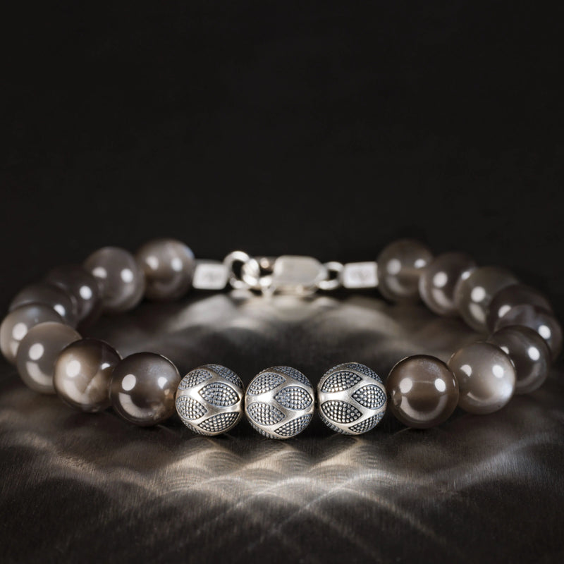 Black Moonstone Nascor Bracelet I (10mm)