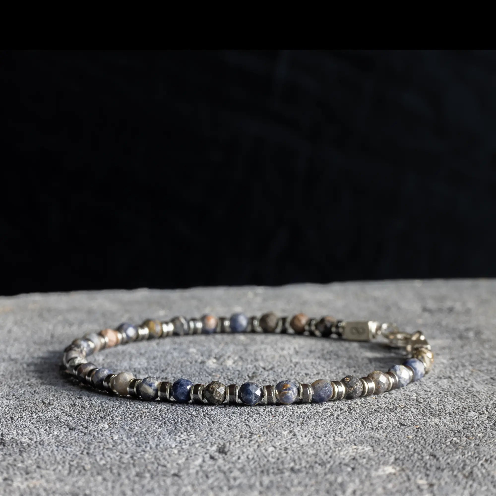 Boulder Blue Sapphire Bracelet I (4mm)