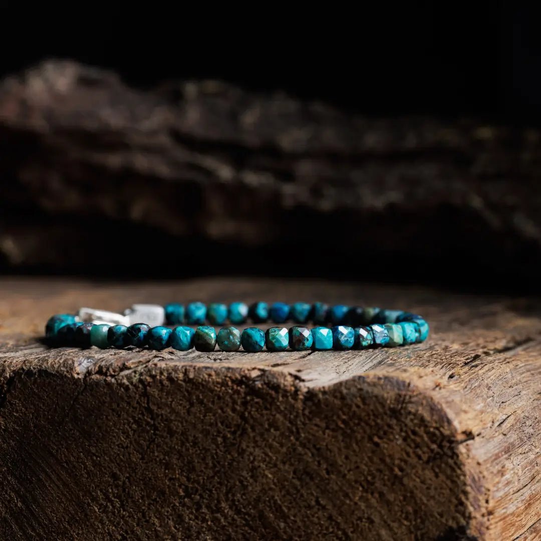 Chrysocolla Bracelet VIII (4mm)