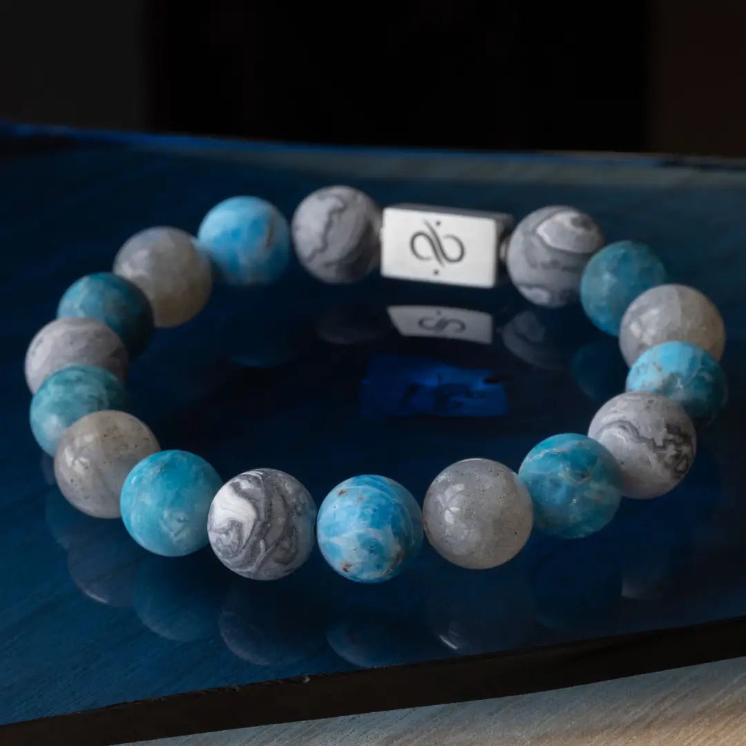 Classic Apatite Mixed Bracelet I (12mm)