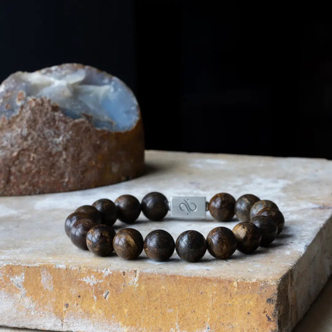 Classic Bronzite Bracelet I (12mm)