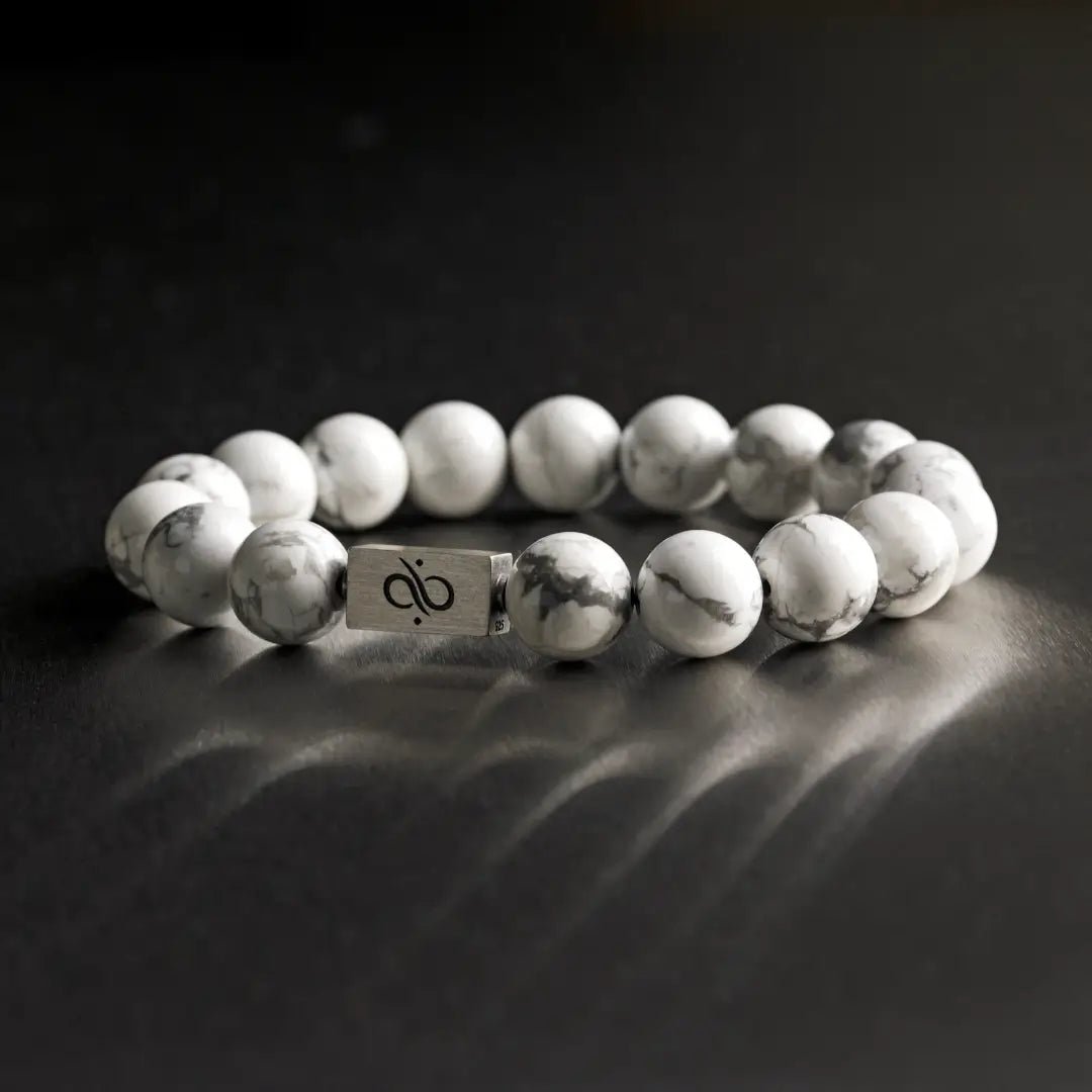 Classic Howlite Bracelet I (12mm)