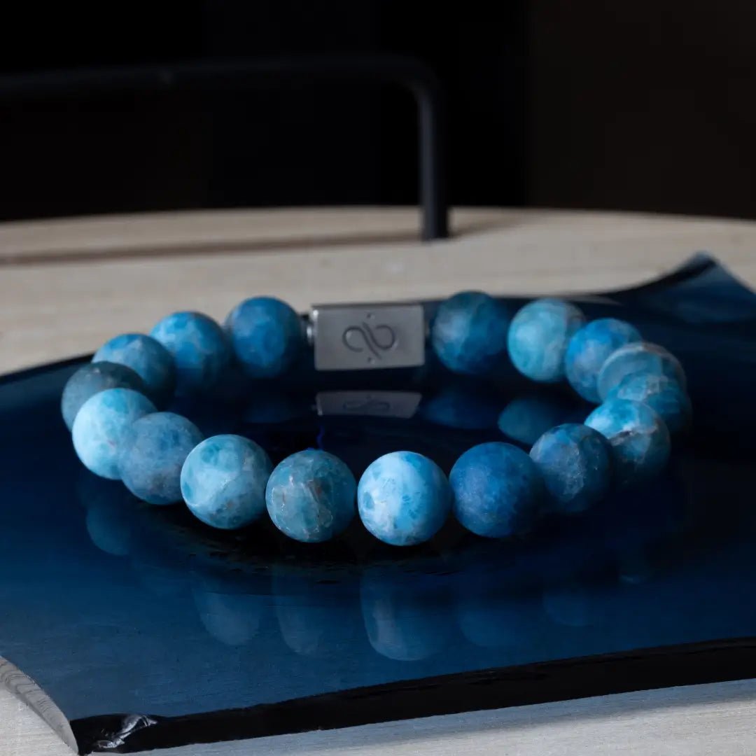 Classic Matte Apatite Bracelet I (12mm)