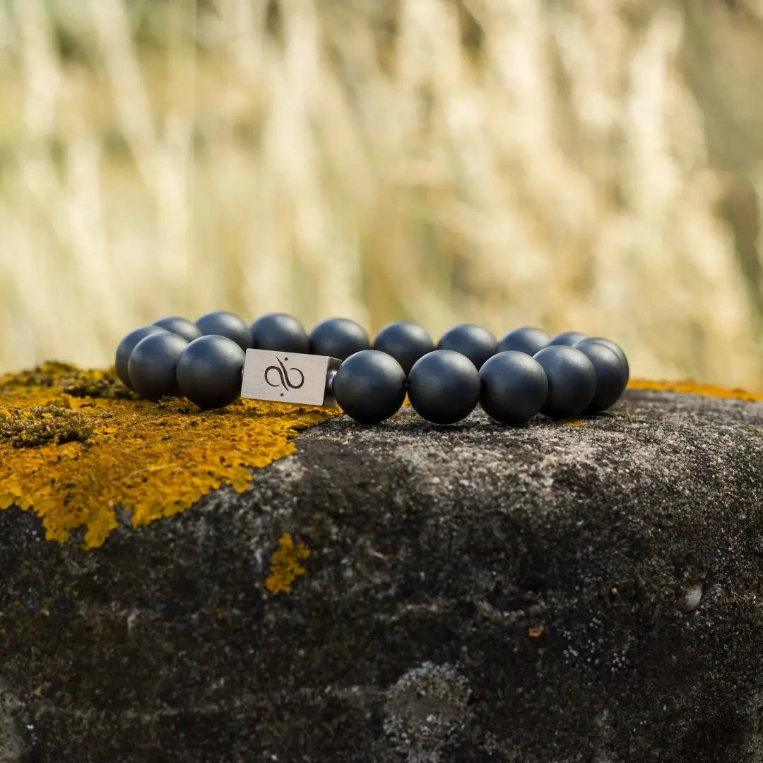 Classic Matte Hematite Bracelet I (12mm)