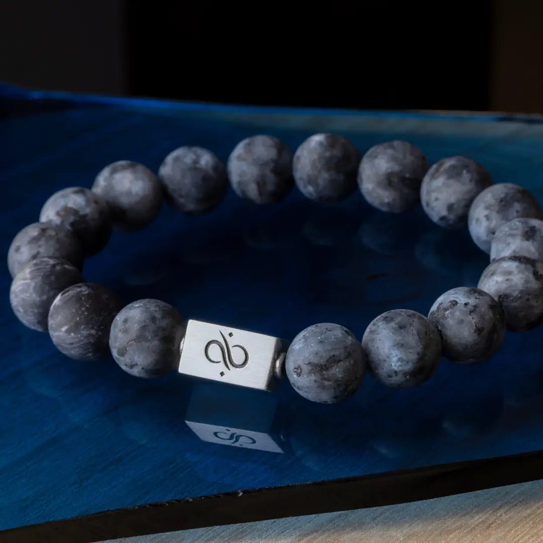 Classic Matte Labradorite Bracelet I (12mm)