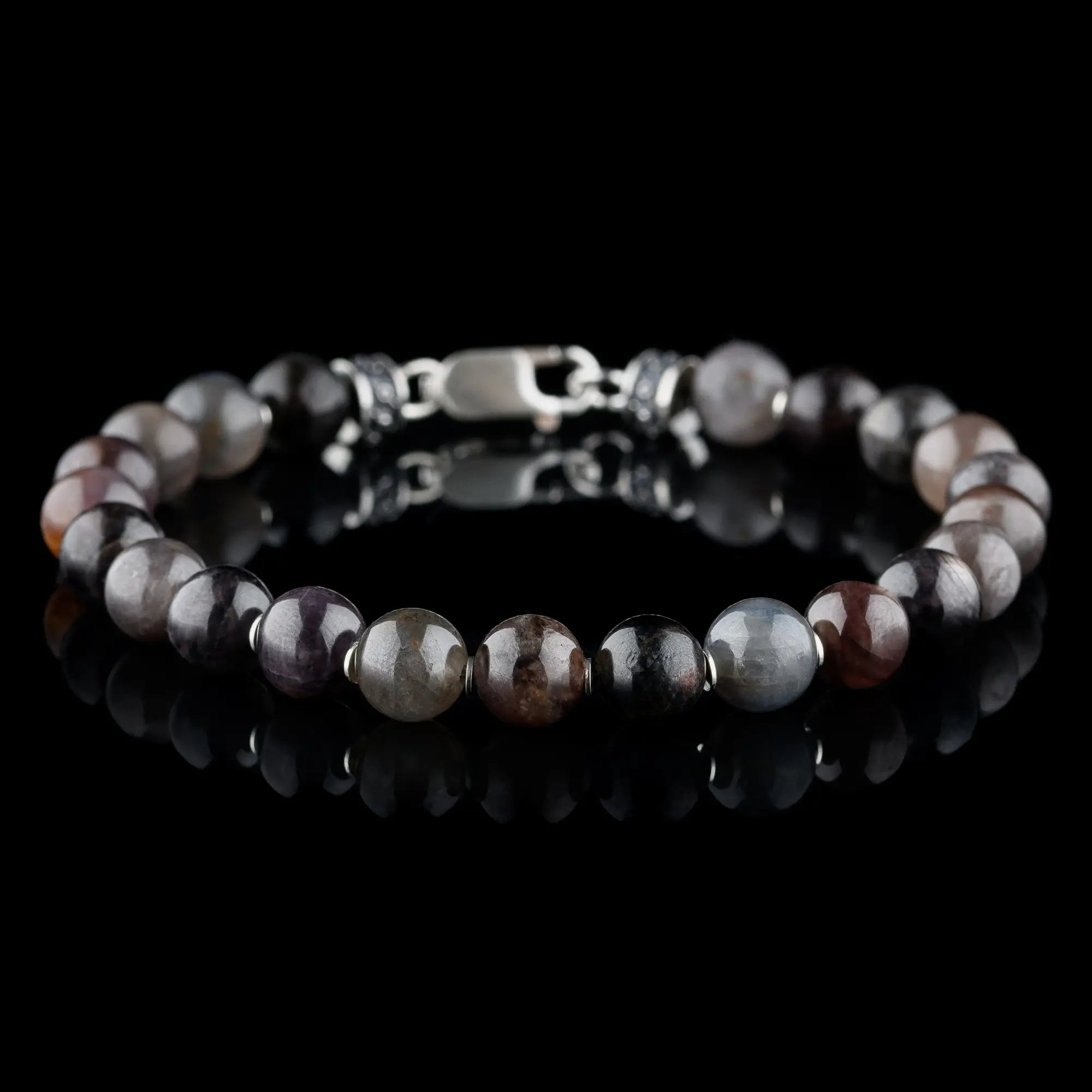 Fancy Brown Sapphire Bracelet V (8mm)