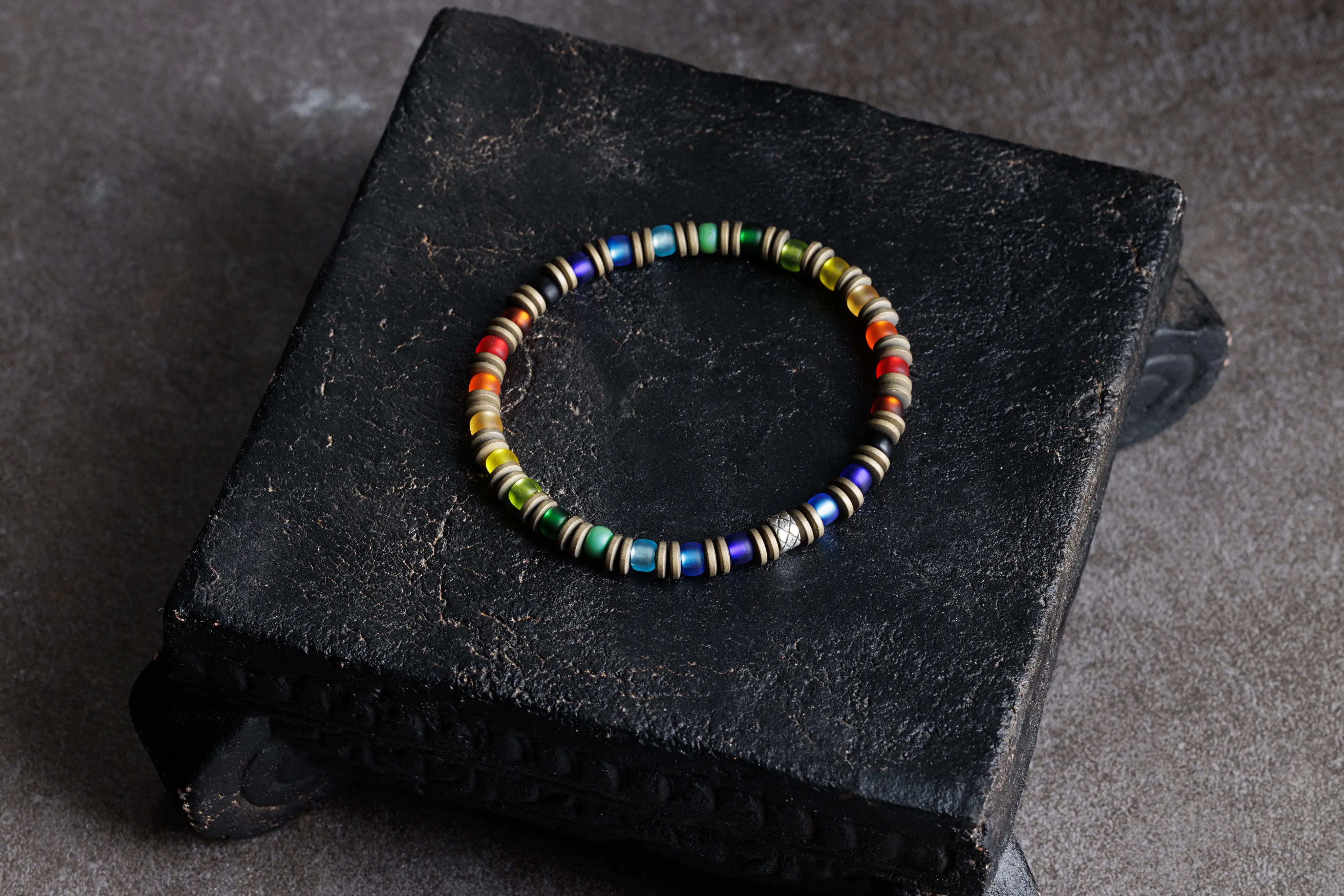 Hematite Bronze Bracelet VI (6mm)