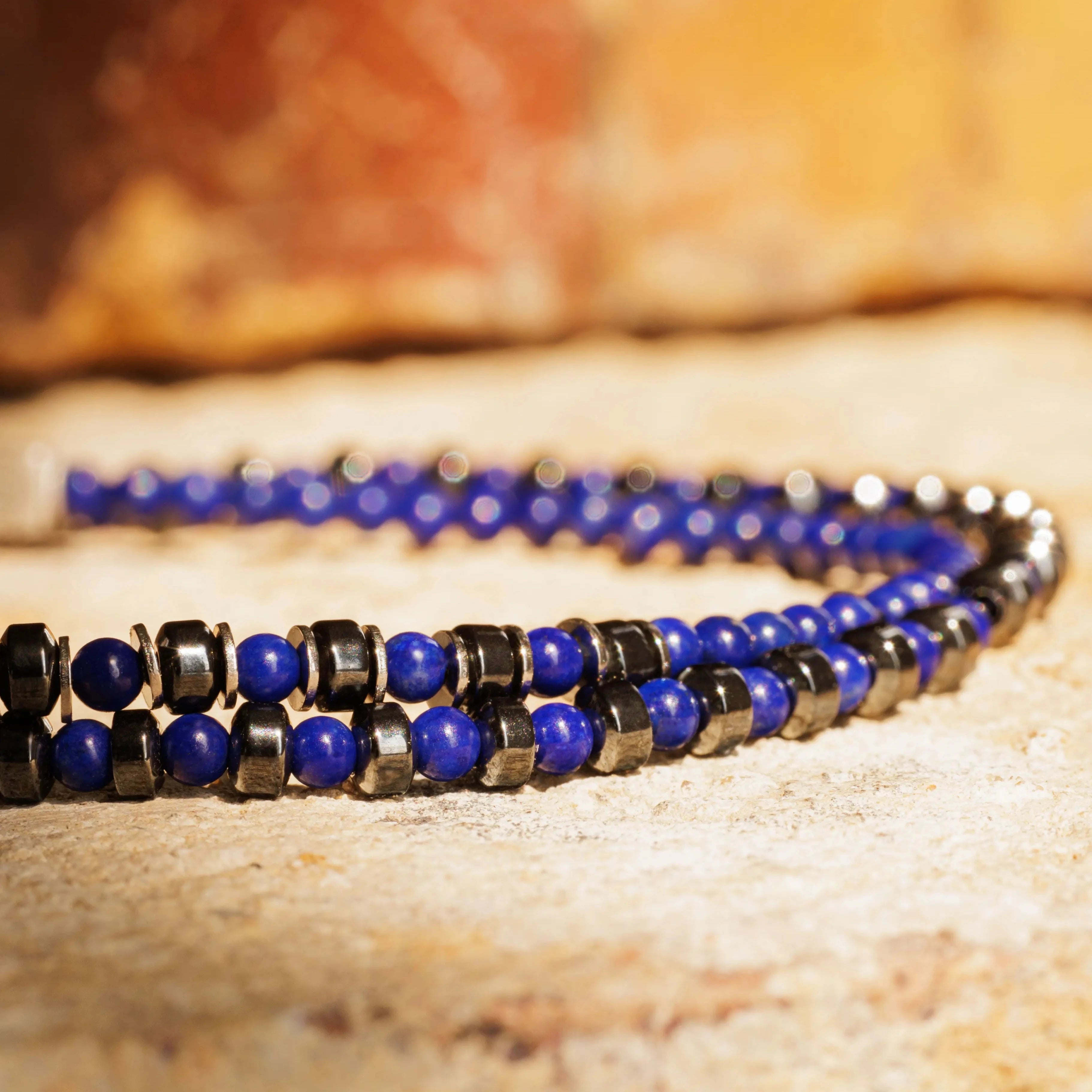 Lapis Lazuli Bracelet V (2mm)