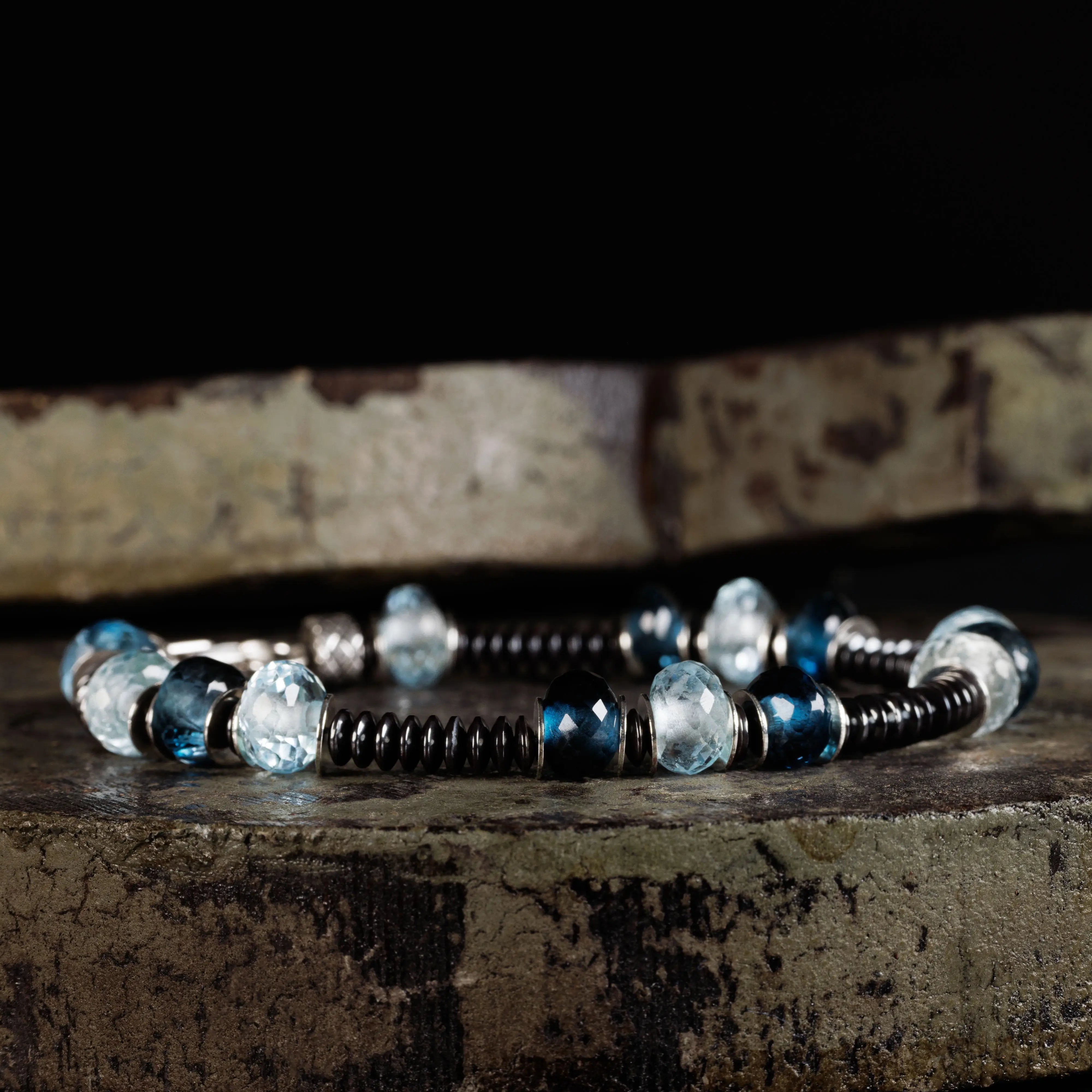 London Blue & Sky Blue Topaz Bracelet I (4-8.5mm)