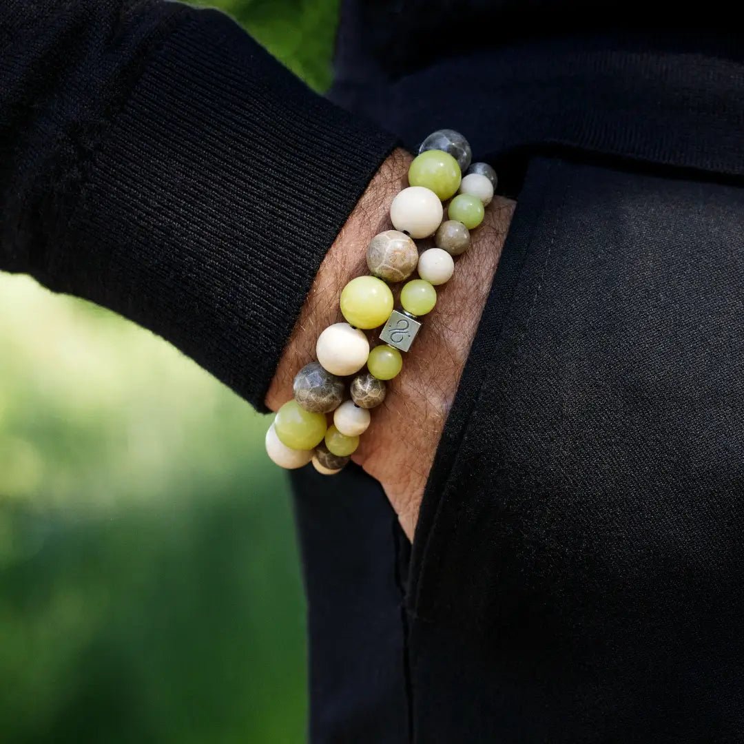 Classic Mixed Apricus Bracelet I (12mm)