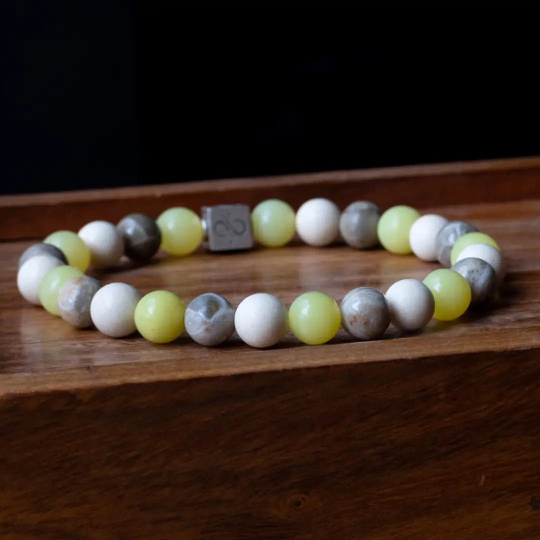 Classic Mixed Apricus Bracelet II (8mm)