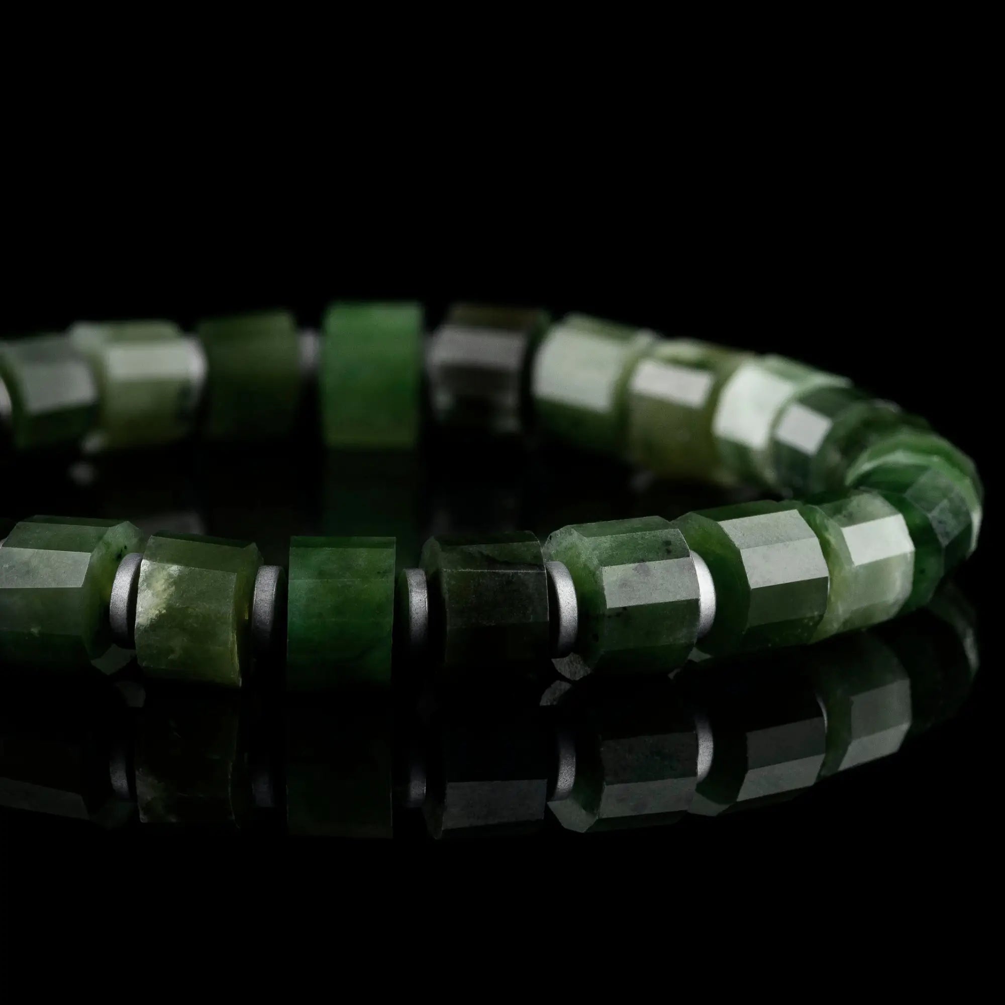 Nephrite Jade Bracelet V (8mm)