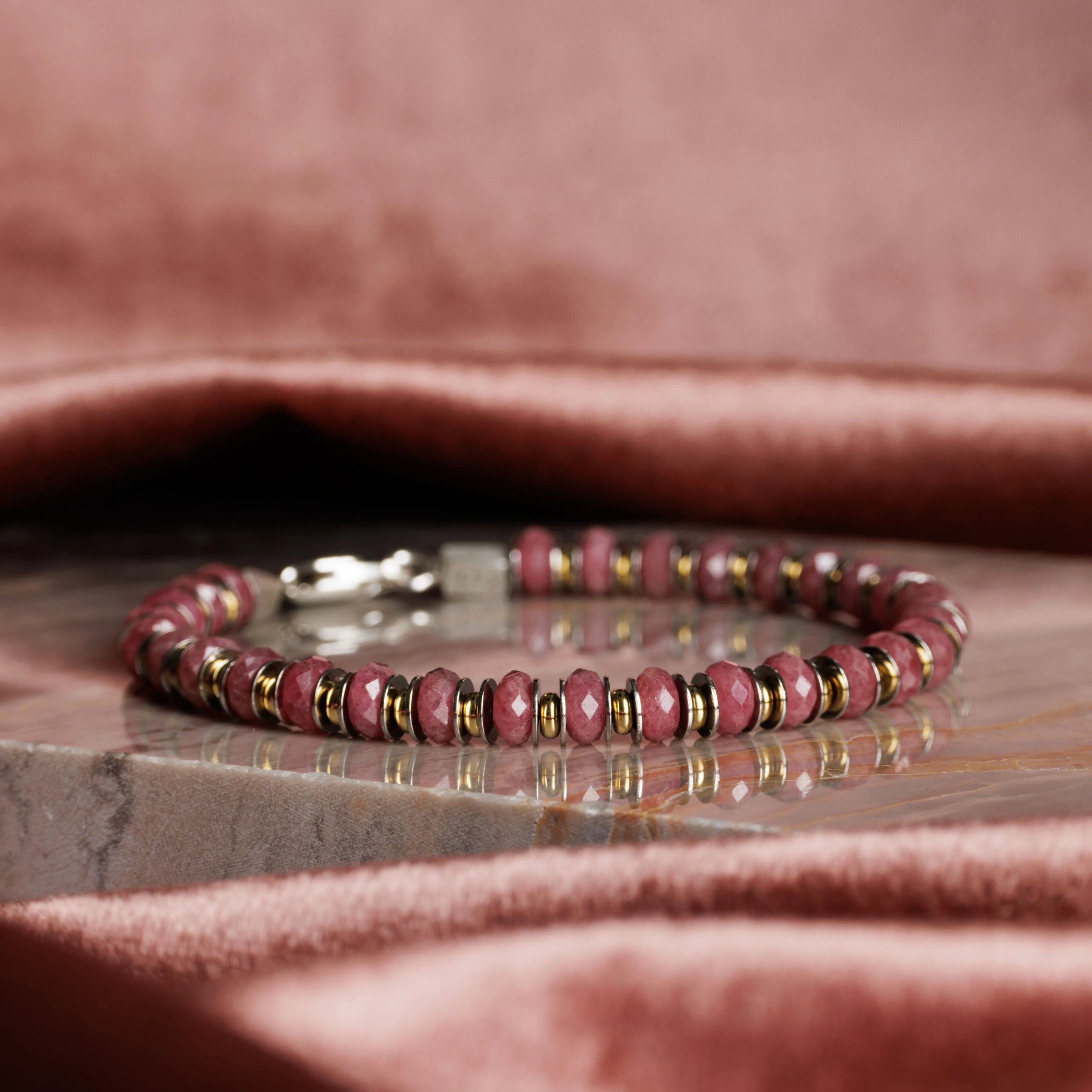 Rhodonite Bracelet III (6mm)