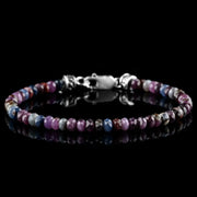 Multicolor Sapphire-Ruby bracelet I (5mm)