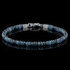 Teal Kyanite Bracelet IX (4mm)