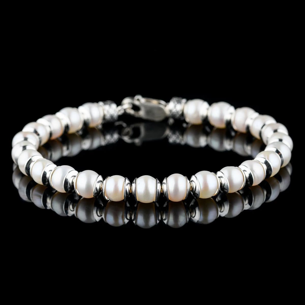 White Pearl Bracelet II (6.5mm)
