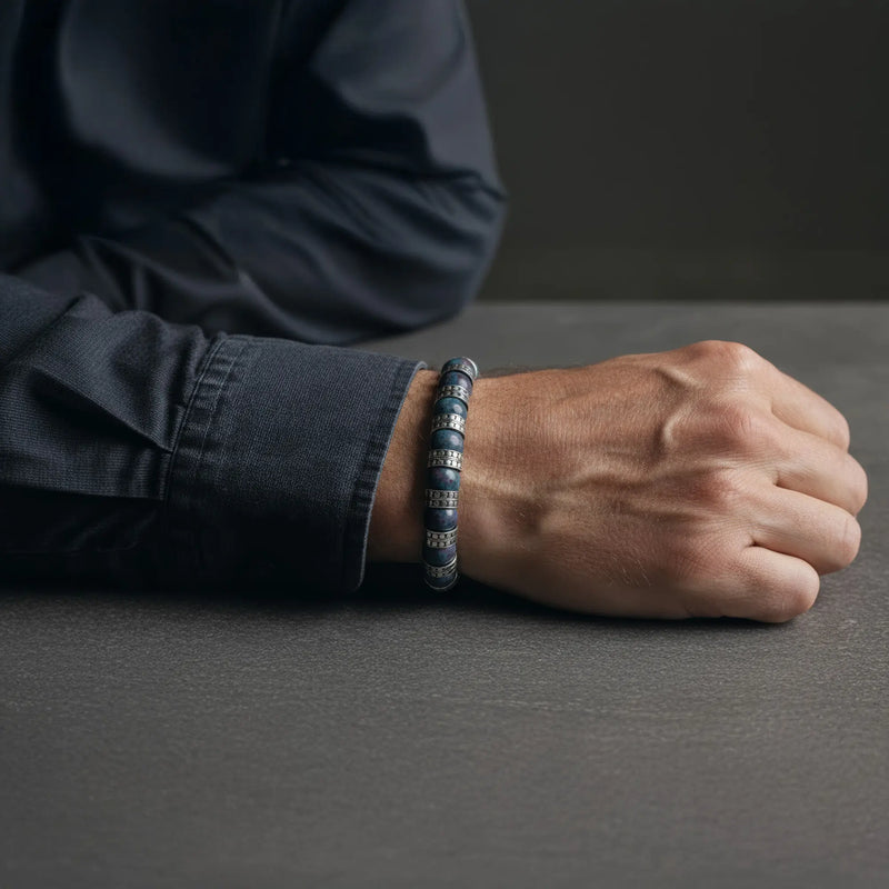 Ruby Kyanite Bracelet II (10mm) - Primary Specimen