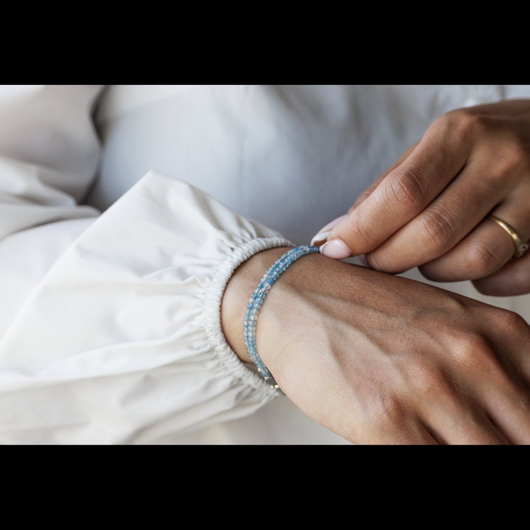 Aquamarine Bracelet XX (3mm)