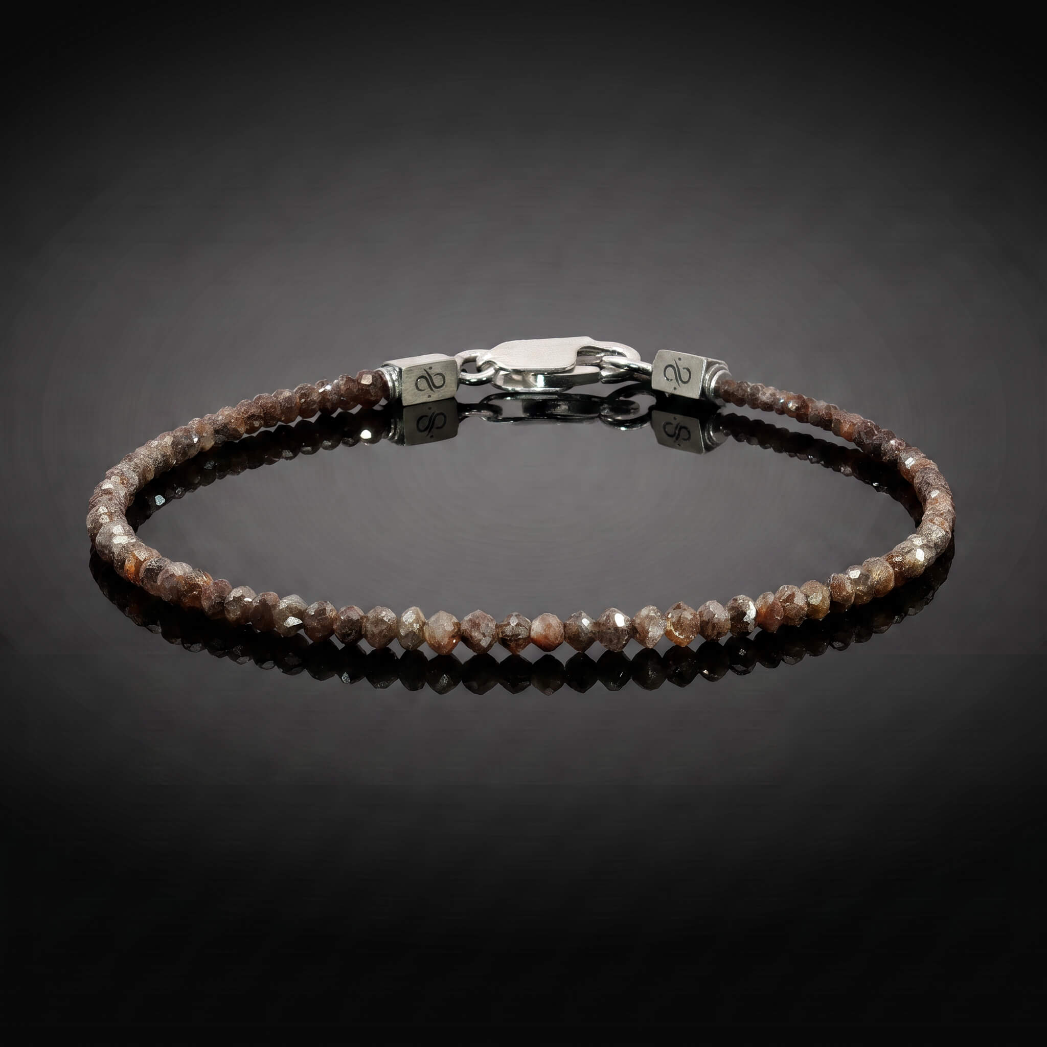 Red-Brown Diamond Bracelet 8 carat (2-3mm)