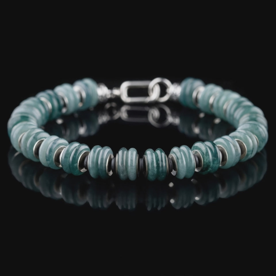 Guatemalan Jade Bracelet I (8mm) product video