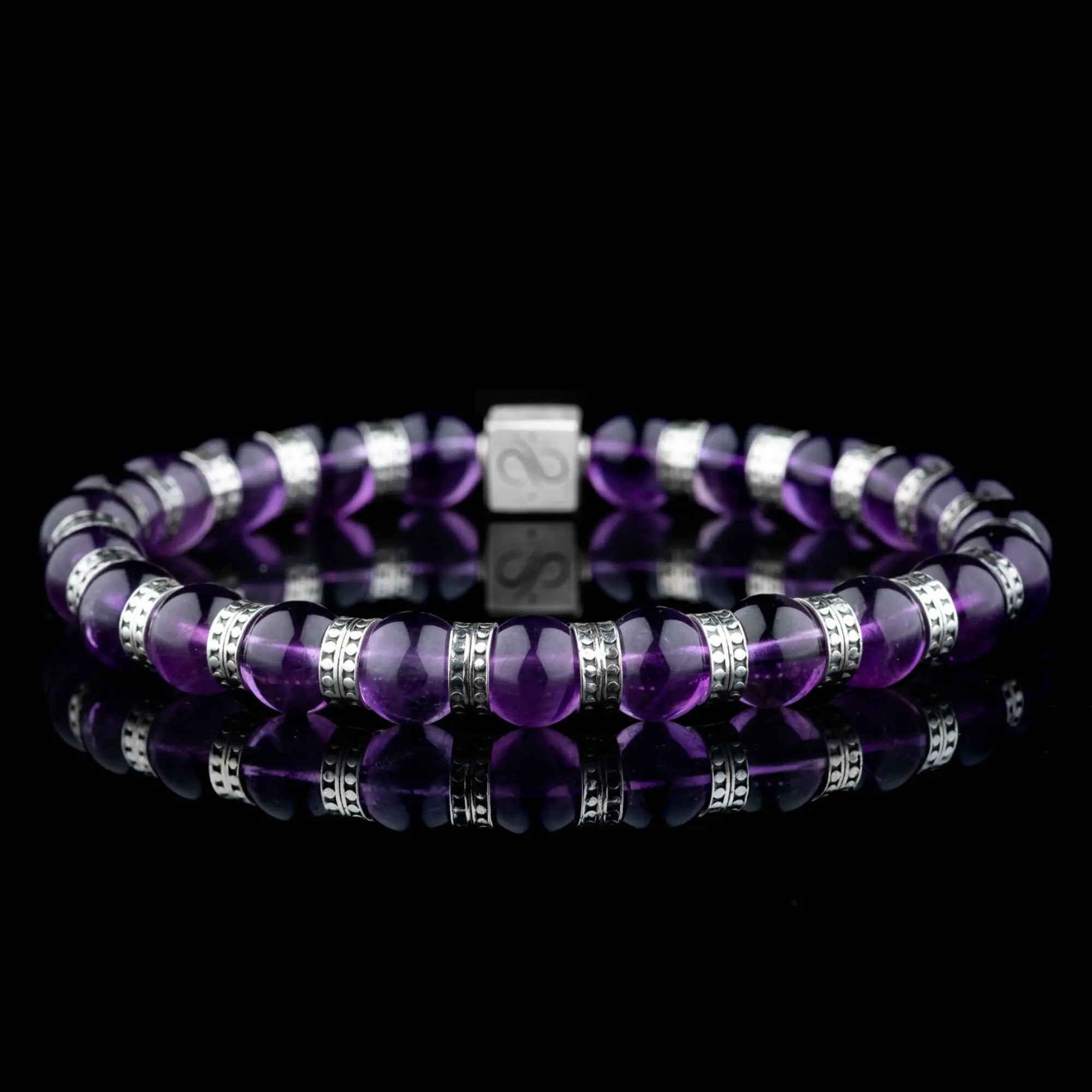 Amethyst Armband VII (8mm)