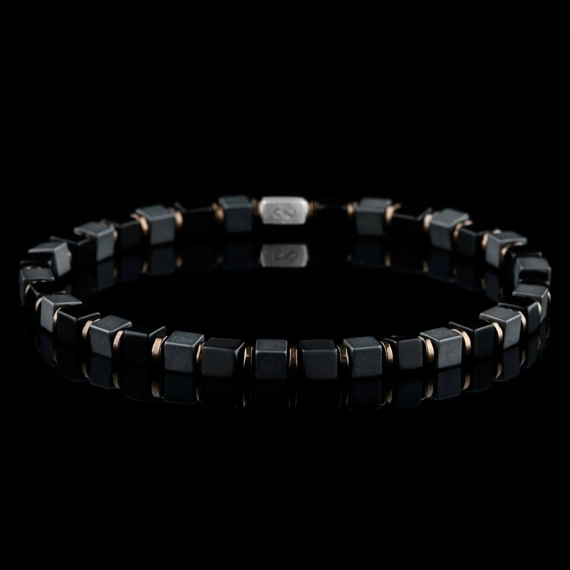 Black Onyx - Hematite Bracelet I (4mm)